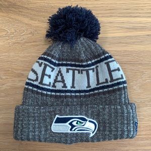Seattle Seahawks Toque/beanie with PomPom official NFL